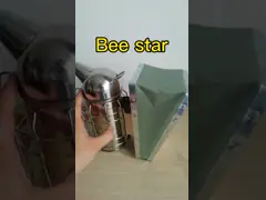 Курильщик крапивницы пчелы размера m стиля нержавеющей стали европейский video