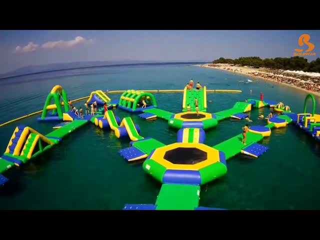 Customized Anti UV Heat Resistance Inflatable Water Park video
