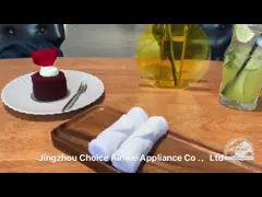 Bale white cotton small oshibori towels