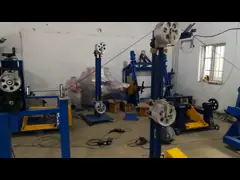 20mm Rubber Block Tractor PE Pipe Haul Off Machine