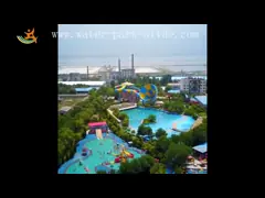 Аквапарк темы водных горок супер стеклоткани водных горок бумеранга коммерчески video