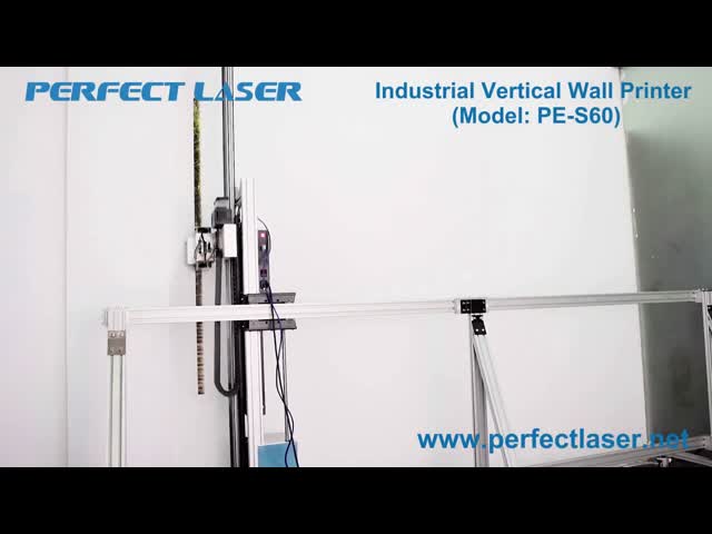 вертикальная печатная машина стены 3Д с безщеточной системой управления мотором сервопривода видео