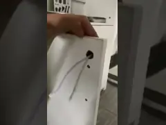 Installation of cabinet lock