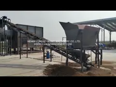 Минеральный сушильщик роторного барабанчика минирования 1.8*20 3.1r/min порошка video