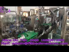 Pure Drinking PET Bottle Water 3 In 1 Monoblock Rinser Filler Capper Equipment / Plant / Machine / System / Line