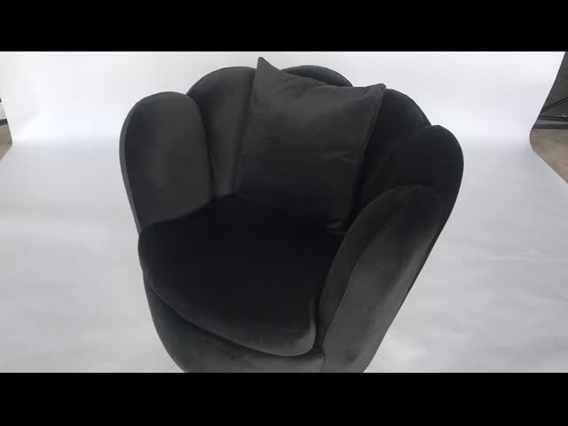 Poltrona luxuosa do Recliner da tela moderna de veludo de 76*76*85CM