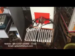 Máquina de calefacción llena de alta frecuencia de inducción del control del dígito de DSP 40KW 30KHZ-80KHZ