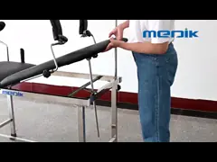 Стул руководства нержавеющей стали гинекологический для комнаты экзамена Gravida больницы video