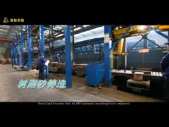 Материал отливки песка ФКД550 маховика скрепленный смолой ГГГ55 с ровной поверхностью video