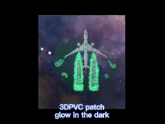 3D логотип Pantone красит резиновую офсетную печать заплаты Pvc video