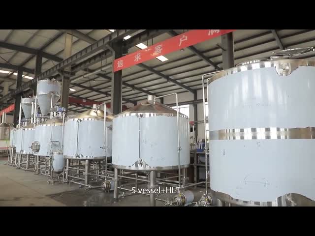 Beer Commercial Stainless Steel 15 Barrel Brewing System