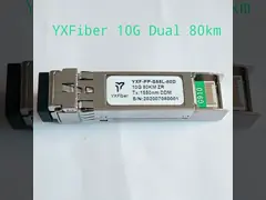 Передатчик модуля DOM Sfp Cisco совместимый SFP-10G-ZR 1550nm 80km 10g SFP+ LC DDM video