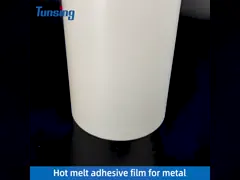 Лента Ева низкой температуры двойная, который встали на сторону горячая плавит склеивающую пленку для алюминиевого листа video