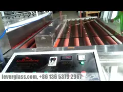 Шайба 12m/Min зубчатой передачи 2500mm горизонтальная стеклянная video