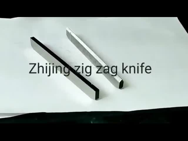 good quality packaging zig zag knives