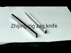 good quality packaging zig zag knives