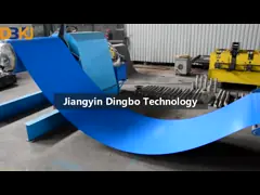 5.5kw застеклило стальную кафельную формируя черепицу машины стальную формируя крен плитки шага листа машины формируя машину video