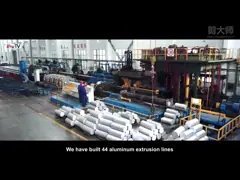 Сборочный конвейер машины профиля профиля штранг-прессования промышленного слота 40X40 t алюминиевый video