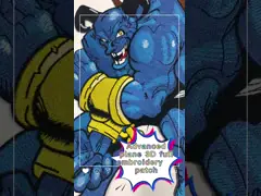 цветки 12C вышили стикеру заплаты Pantone сушит Cleanable для куртки video