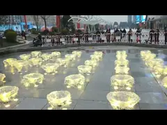 Multi переменчивое давление двигателя 200Kpa сопла фонтана video