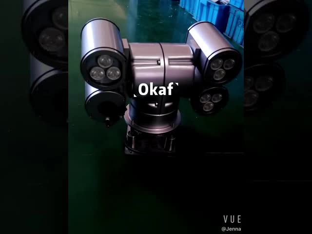 2 мега система безопасности камер ПТЗ ККТВ СИД пиксела установленная кораблем на открытом воздухе видео