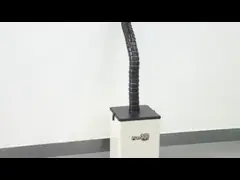 80W Solder Fume Extractor, New design Filter Fume Extractor, White Color Fume Extractor video