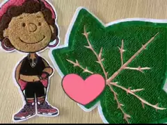 Смещение Keychains Pantone заплат вышивки синеля PMS для девушек женщин video