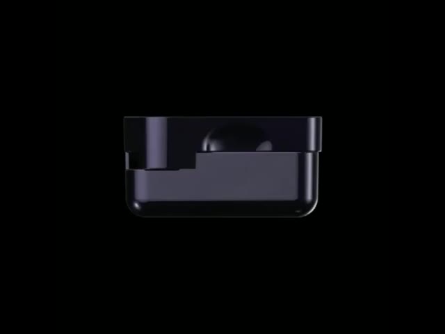 Водоустойчивый шум TWS 4h отменяя беспроводное Earbuds видео