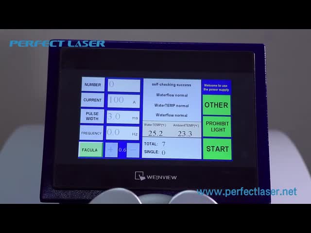 Лазерная сварочная машина на золото и серебро PE-W150 200 видео
