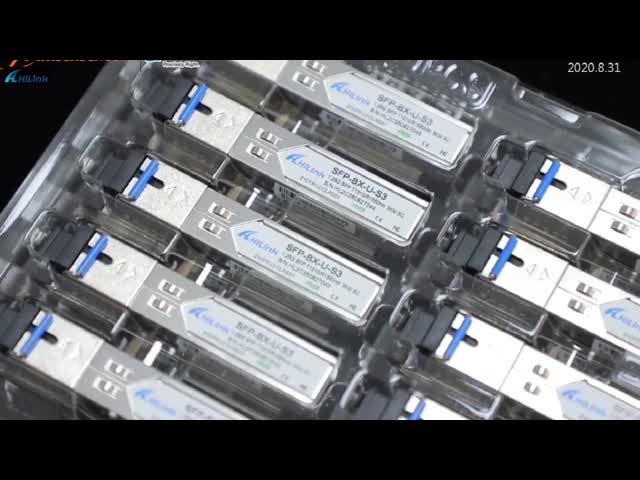 Fibra ótica simples 10G BIDI SFP+ 80Km 1490/1550nm DDM do WDM do conector do LC