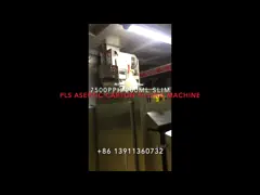 200ml Slim Aseptic Carton Filling Machine 7500PPH for Milk, with Straw Applicator