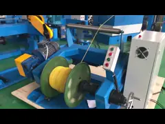Машина замотки катушки 15KW 300MPM 300m/S автоматическая video