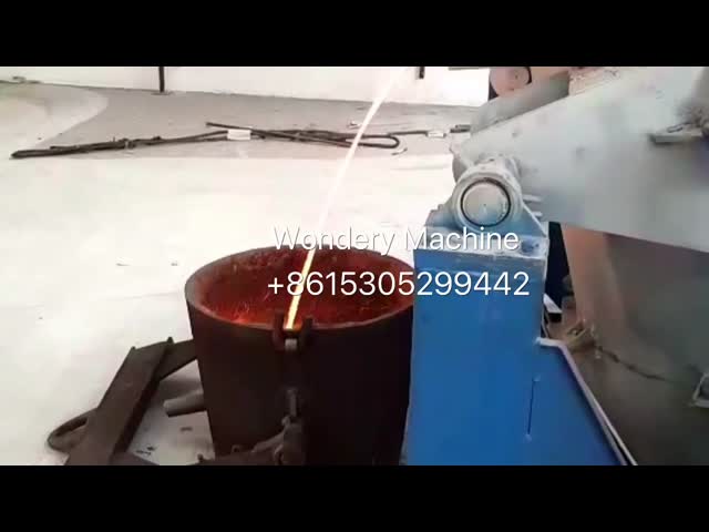Плавильня печи индукции металла g 1T 2T 5T плавя бросая электрическую промышленную печь видео