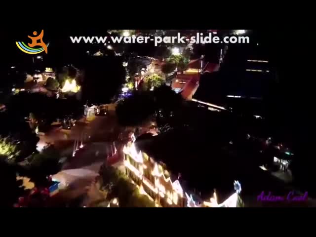 Anti Static Fiberglass Water Slide For Amusement Park
