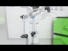 Белый экстрактор перегара трубок 110v цифрового дисплея 2 для медицинского перегара и перегара красоты video