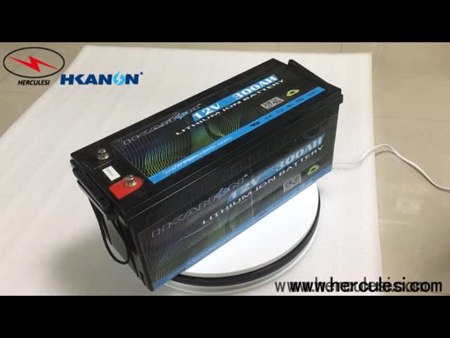 Polymer BMS IP65 12V 300Ah Lithium Ion LiFePo4 Battery