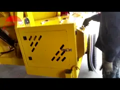 двигатель дизеля 18-20m3/h JZR500 обращая смеситель барабанчика конкретный video