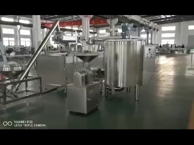 Haitelの中国から機械を作る自動コーンフレークのオートミールの生産ライン米小麦粉