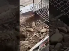 Минируя дробилка челюсти pe 21T/h задавливая линию небольшую дробилку камня утеса video