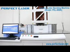 Мулти гибочная машина письма канала металла функции, машина гибочного станка нержавеющей стали video