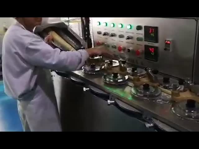50hz Automatic Candy Making Machine , HTL - T660 Gummy Candy Making Machine video