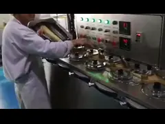 50hz Automatic Candy Making Machine , HTL - T660 Gummy Candy Making Machine video