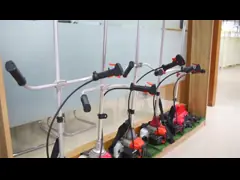 El aire refrescó 2 el cortador de cepillo de la gasolina del movimiento 1.8HP 43cc video