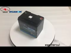 Батарея фосфата лития CC 12V 35Ah LiFePO4 для скутера велосипеда video