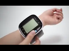 200 раз/минимальный монитор кровяного давления запястья DC3V LCD video