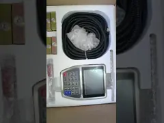 Получить точные результаты с Indicator лопатой погрузчика 100-12 000 кг весовой диапазон и 1/100 000 разрешения video