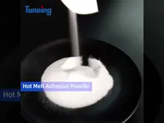 Полиэстер поставки фабрики сразу горячий плавит порошок для принтера цифров струйного video