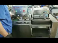 Небольшой сладкий трудный автомат для резки 1000kg/8H крена конфеты круглого шарика video