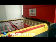 Подгонянное высококачественное закаленное стекло делая машиной плоскую стеклянную закаляя печь 1500 x 3600mm video