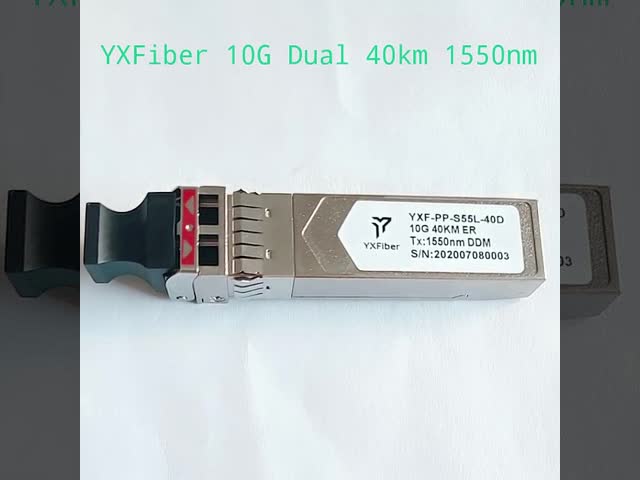 compatible CISCO ONS-SC+-10G-ER SFP+ 1550nm 40KM 10G SFP+ Transceiver Module video